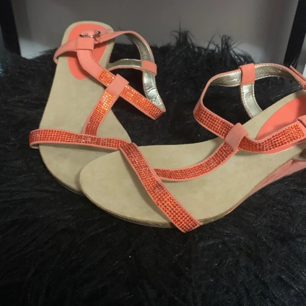 Anne Klein wedge sandals